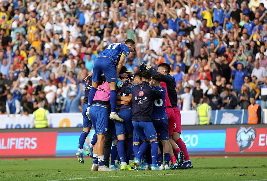 Euro 2020: Kosowo podróżuje, by zmierzyć się z Anglią, wiedząc, że to mistrzostwa Europy w piłce nożnej uefa 2020 Tapeta HD