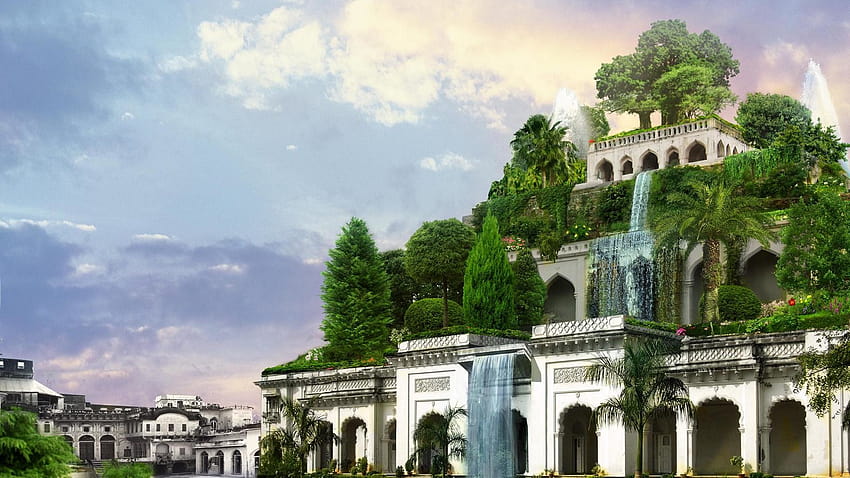 Hanging Gardens of Babylon, babylonia HD wallpaper