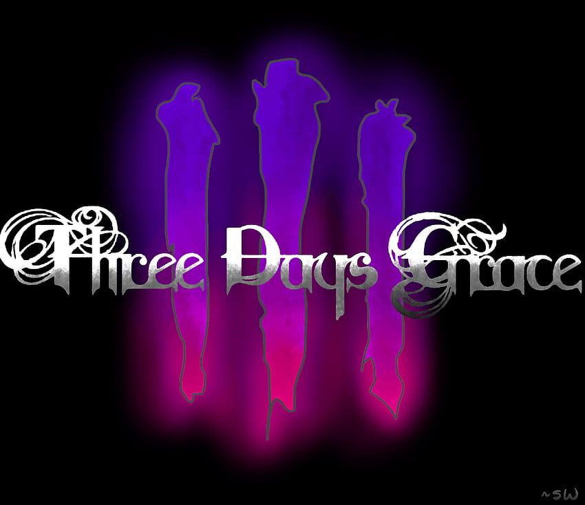 Three Days Grace Logo, intervalo de três dias papel de parede HD