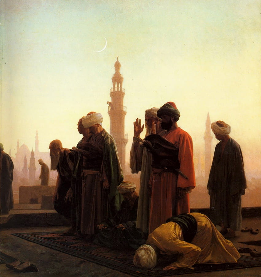 Muslimisches Beten, muslimisches Gebet HD-Handy-Hintergrundbild