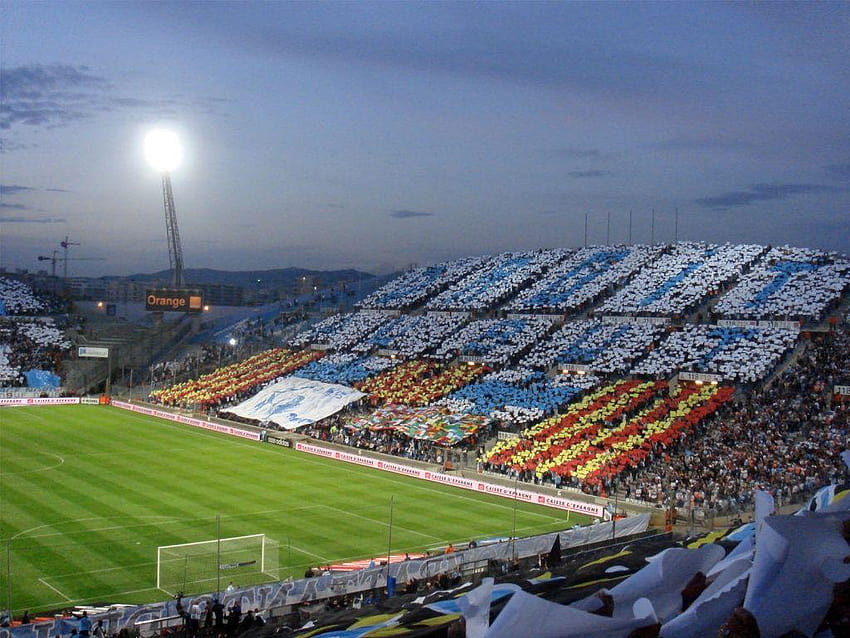 Stade Velodrome Marseille, marsella HD wallpaper