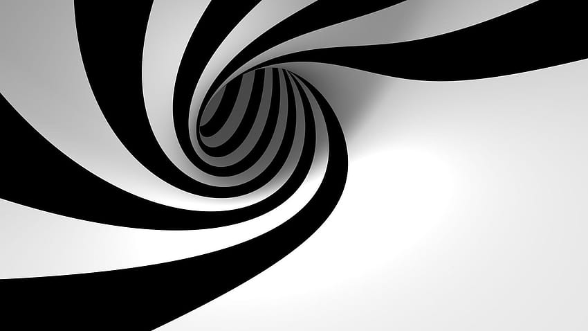 Black and White Swirl, white swirl abstract HD wallpaper | Pxfuel