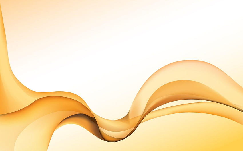 Orange Wave Lines Backgrounds For PowerPoint, orange and white HD wallpaper