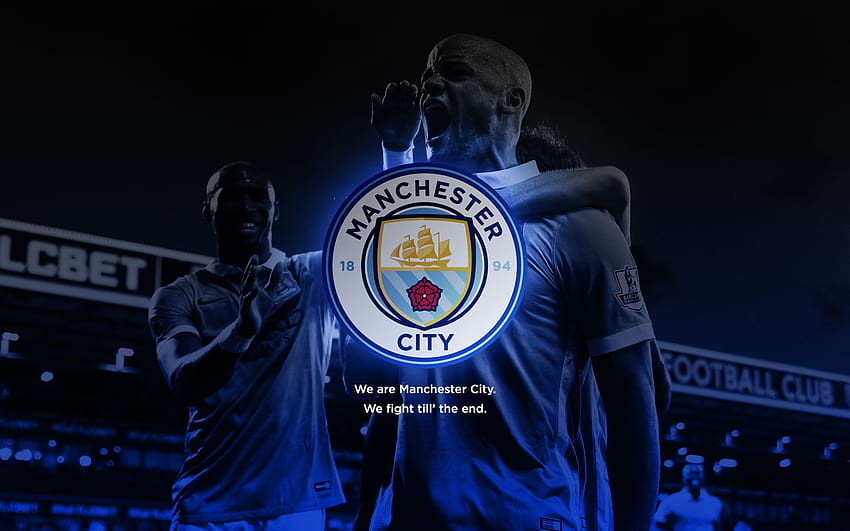 Man City wysłane przez Sarah Cunningham, logo Manchester City Tapeta HD