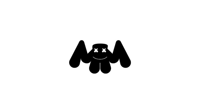Marshmello Logo, marshmello 2021 HD wallpaper
