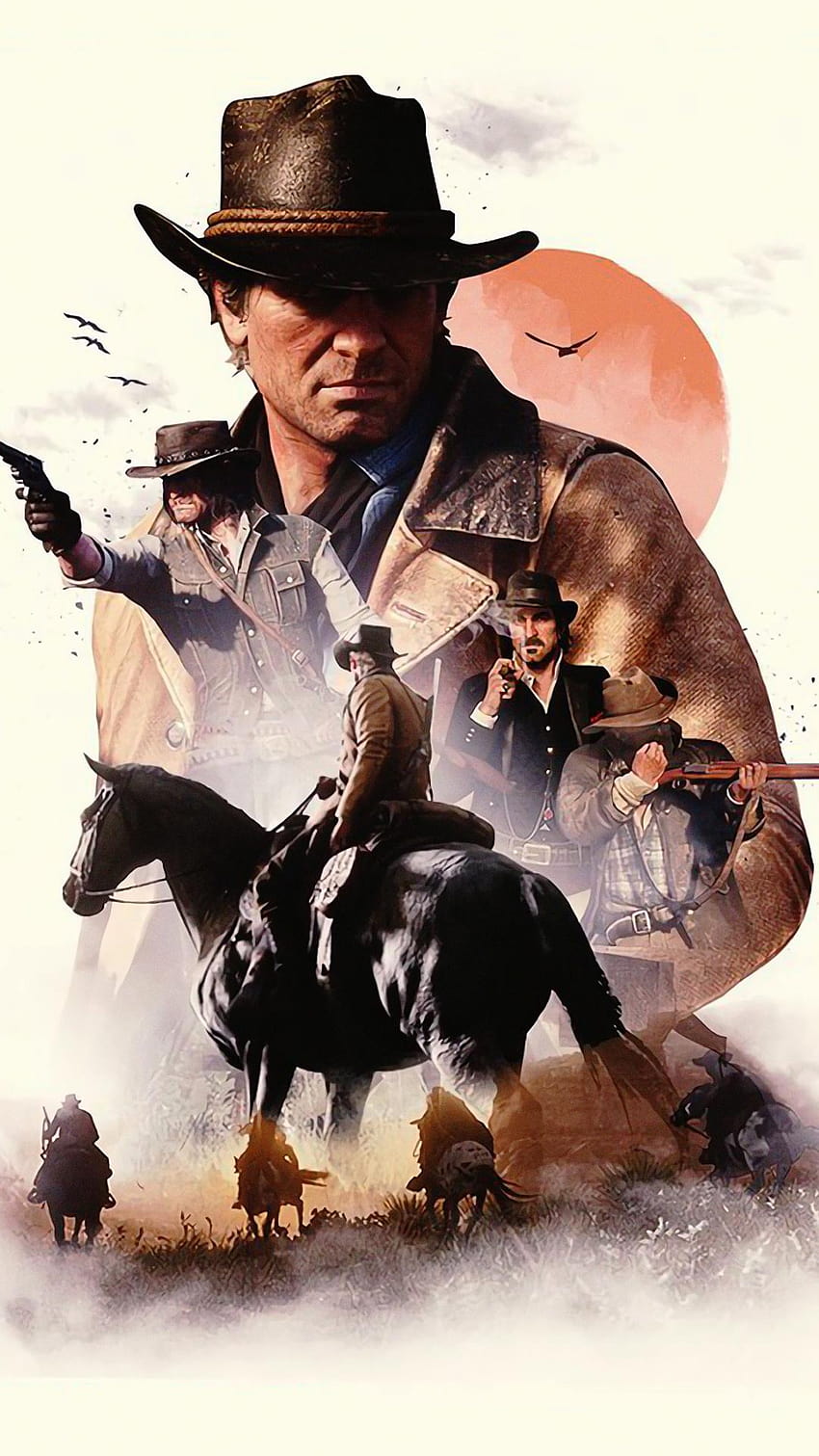 Video Game/Red Dead Redemption 2, dutch mobile HD phone wallpaper