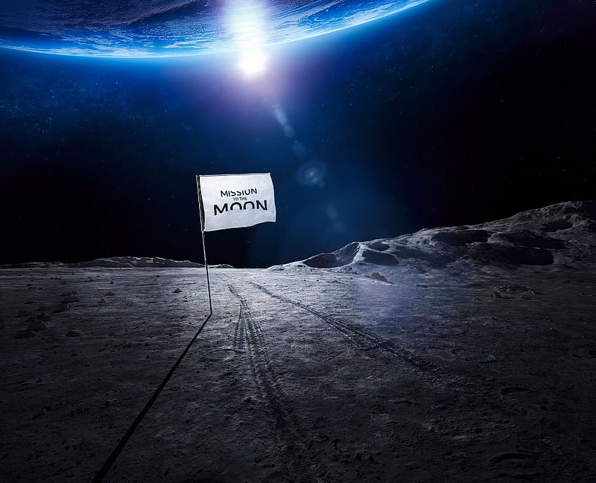 Ay'a Görev, Audi Ay'a iniş projesi, Uzay HD duvar kağıdı