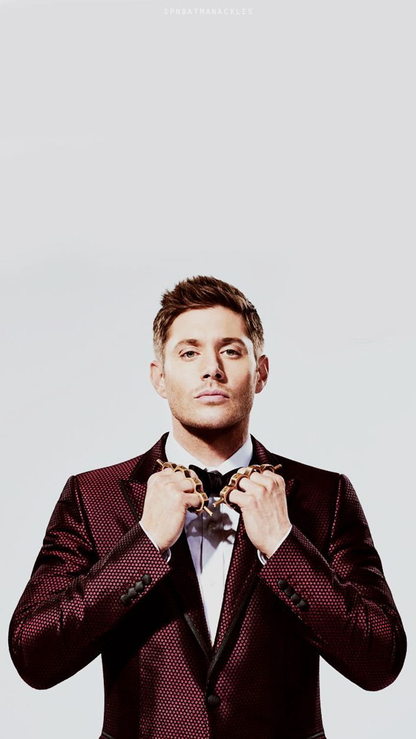 The 'Supernatural' Cast Suits Up in Spooky Exclusive, jensen ackles iphone HD電話の壁紙
