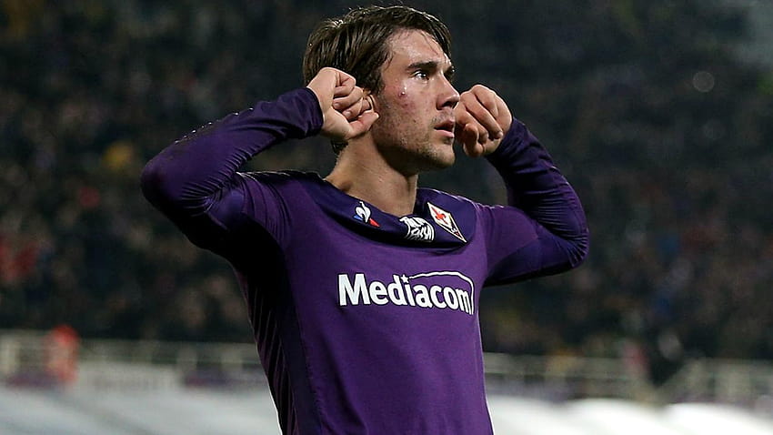 Vlahovic de la Fiorentina se sincera sobre el diagnóstico de coronavirus, dusan vlahovic fondo de pantalla