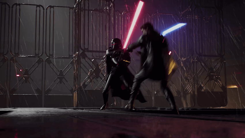 Un video de vista previa del juego 'Star Wars Jedi: Fallen Order' que muestra a un joven Jedi conectando la vieja y la nueva trilogía de 'Star Wars' está a la venta, cal kestis vs segunda hermana fondo de pantalla