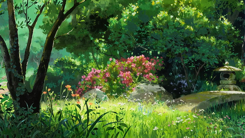 Il mondo segreto di Arrietty, laptop Studio Ghibli Sfondo HD