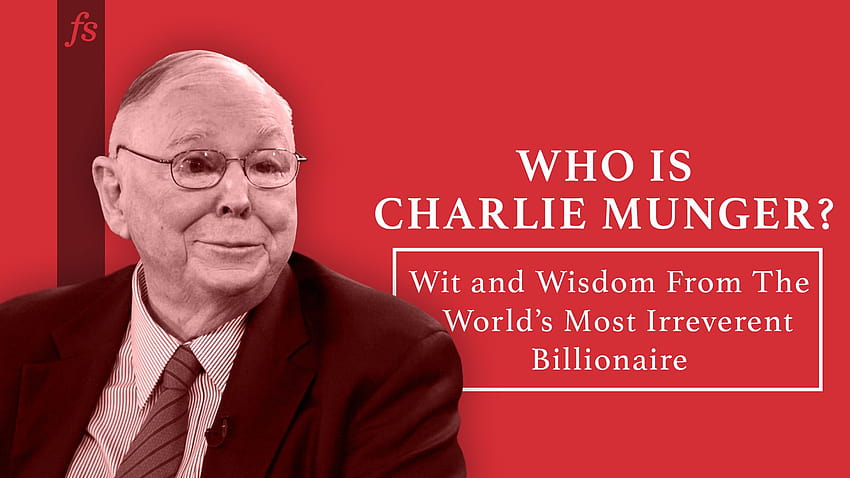 Who is Charlie Munger? Wit and Wisdom From The World's Most Irreverent Billionaire HD wallpaper