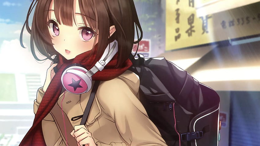 Page 2 | anime cool girl with headphones HD wallpapers | Pxfuel