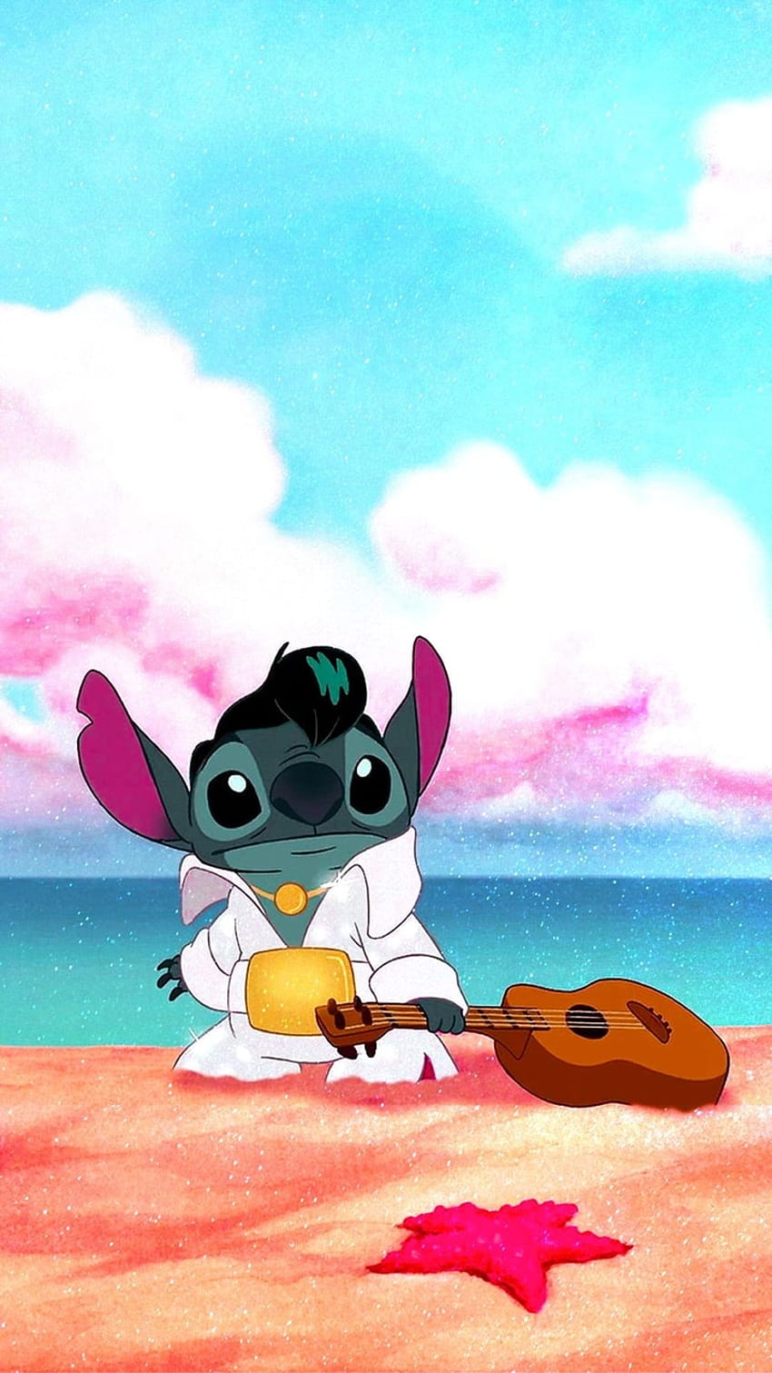 157 about Lilo and Stitch, stitch being elvis HD phone wallpaper