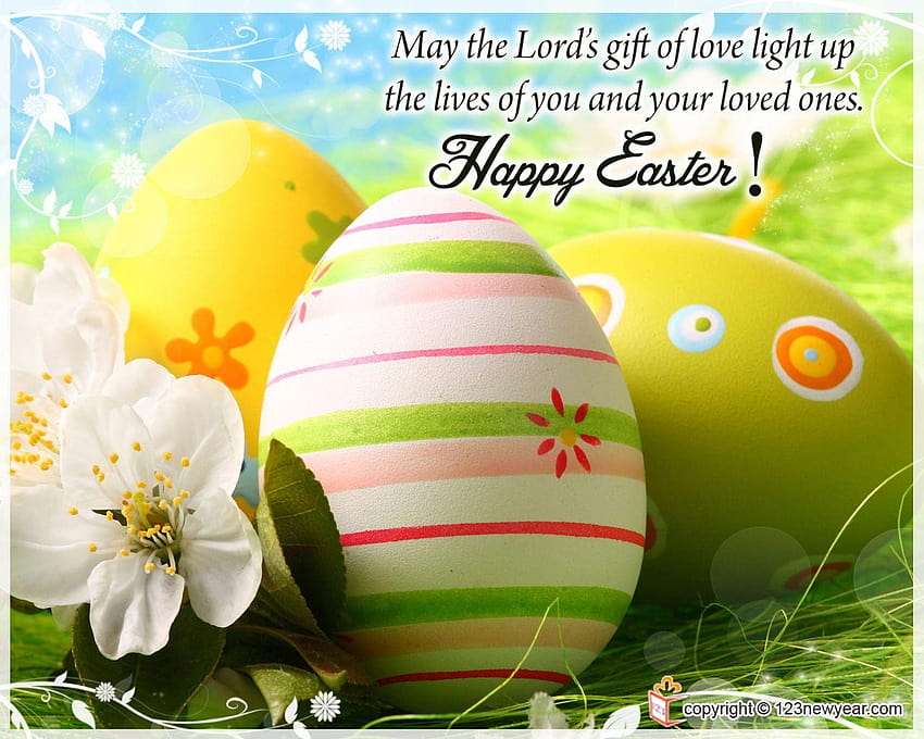 Happy Easter Sunday Mengutip Kartu Ucapan 2018, kutipan selamat paskah Wallpaper HD