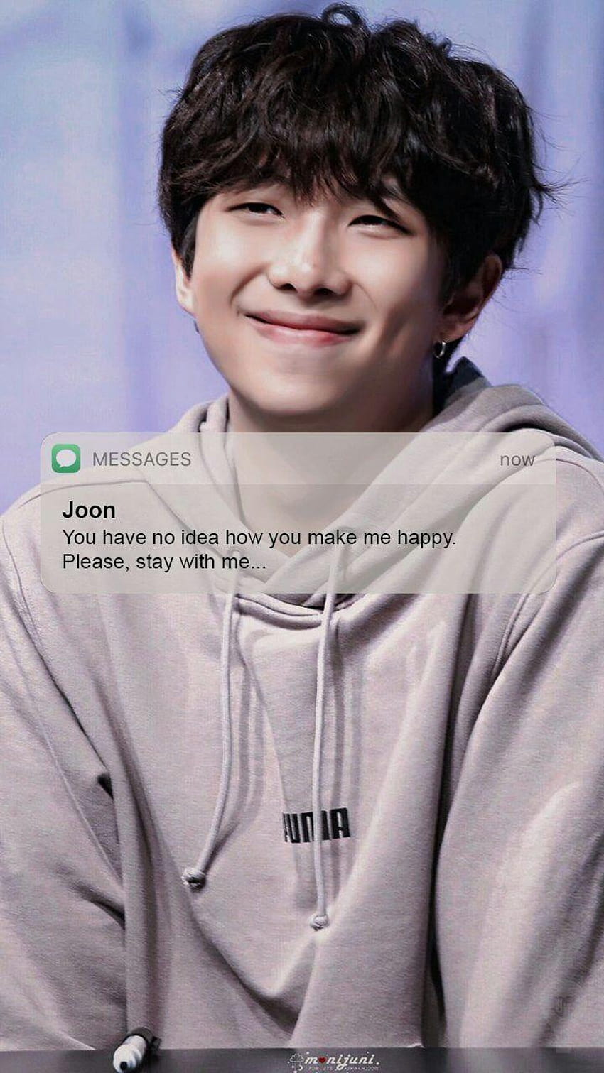 Namjoon Cute & Backgrounds, kim namjoon aesthetic HD phone wallpaper ...