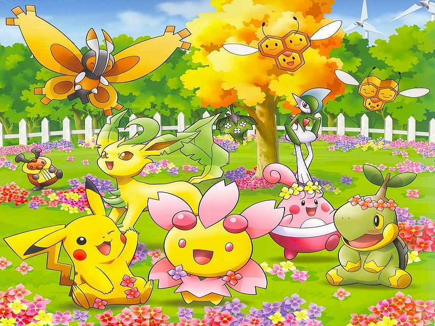 Pokémon fofos, pokémon bebê Papel de parede de celular HD
