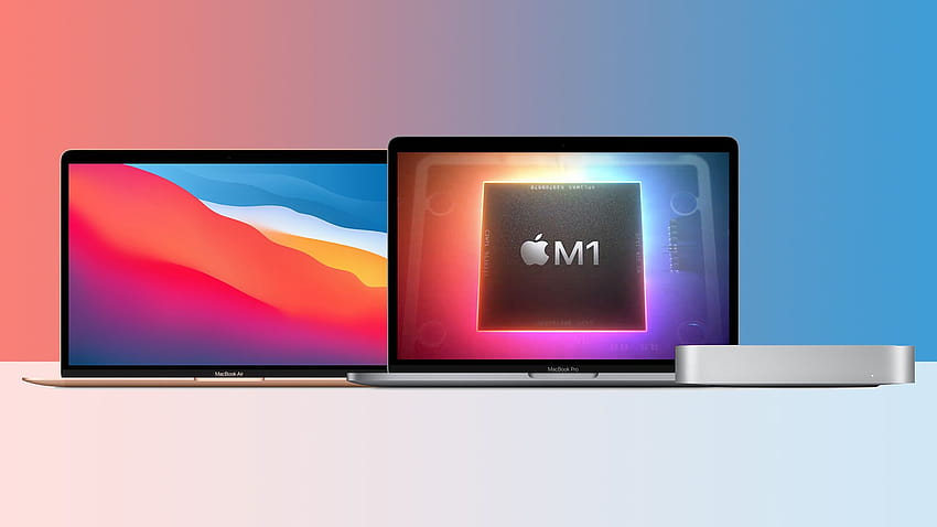 Apple, 새로운 'M1' 칩을 탑재한 훨씬 더 빠른 MacBook Air, MacBook Pro 및 Mac Mini 발표 HD 월페이퍼