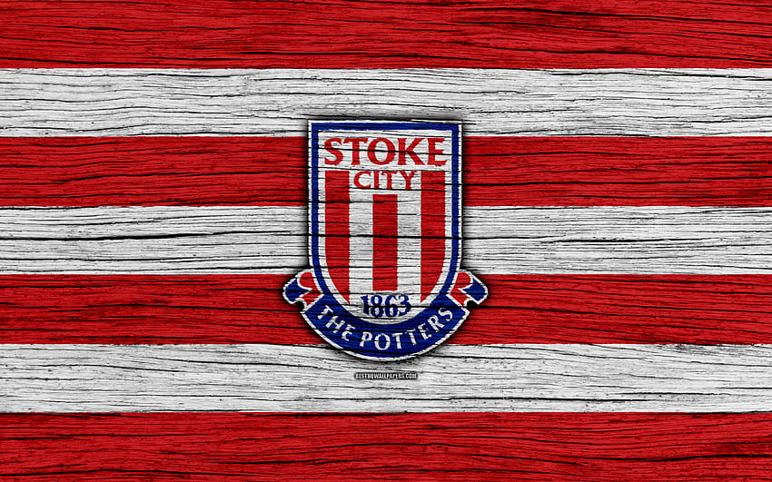 Stoke City, Premier League, logo, England, stoke city fc HD wallpaper
