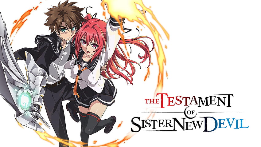 The Testament of Sister New Devil 1. Sezon 18 olarak derecelendirildi kesilmemiş/sansürsüz HD duvar kağıdı