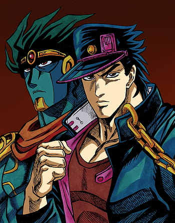 Zack Chua - Jotaro Kujo & Star Platinum - Low Polygon Wallpaper