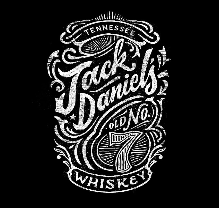 Jack Daniels X Lucky Brand Collaboration auf Behance im Jahr 2020, Jack Daniels amoled HD-Hintergrundbild