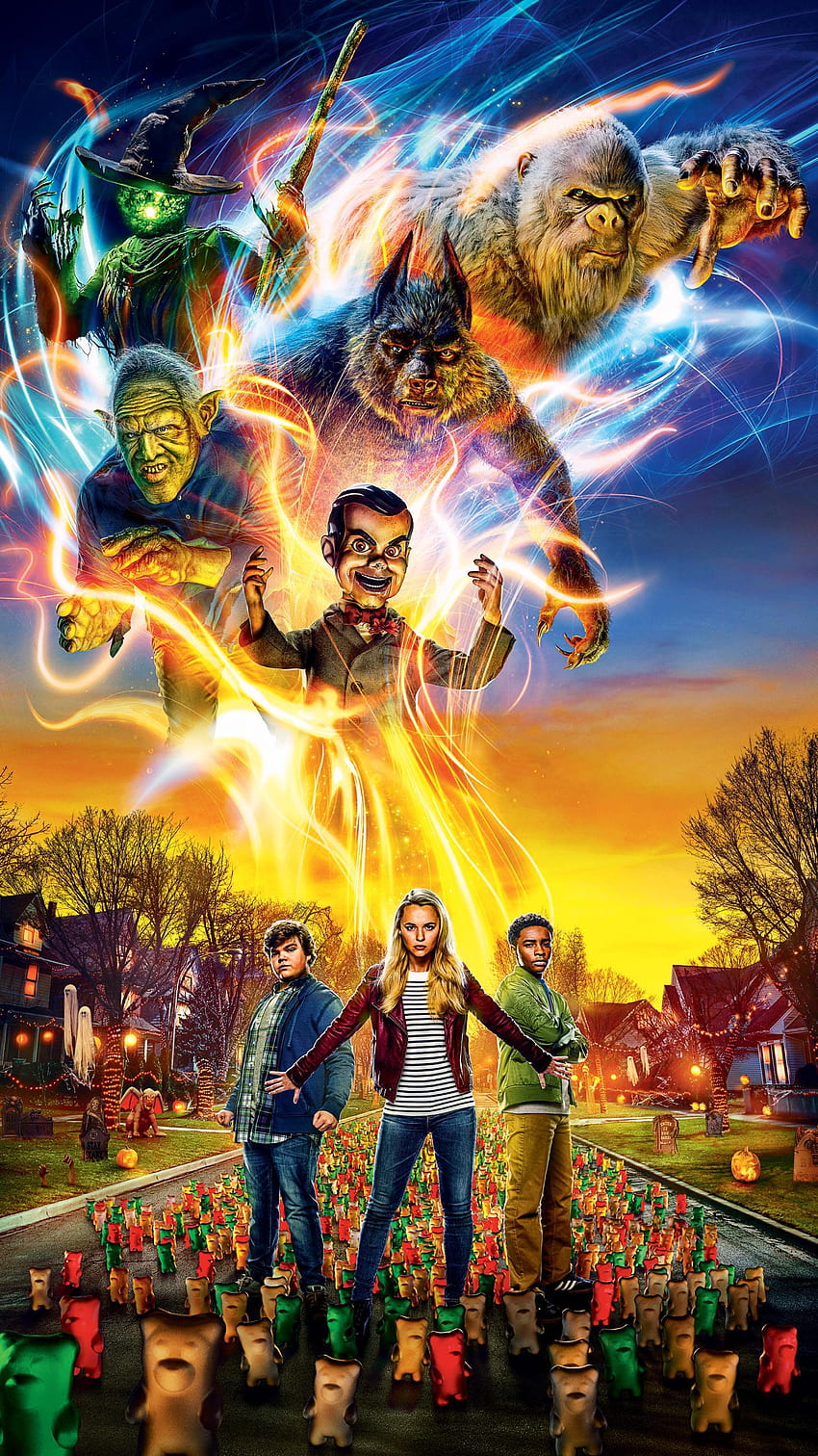 Goosebumps 2: Haunted Halloween, the haunting hell house iphone HD phone wallpaper