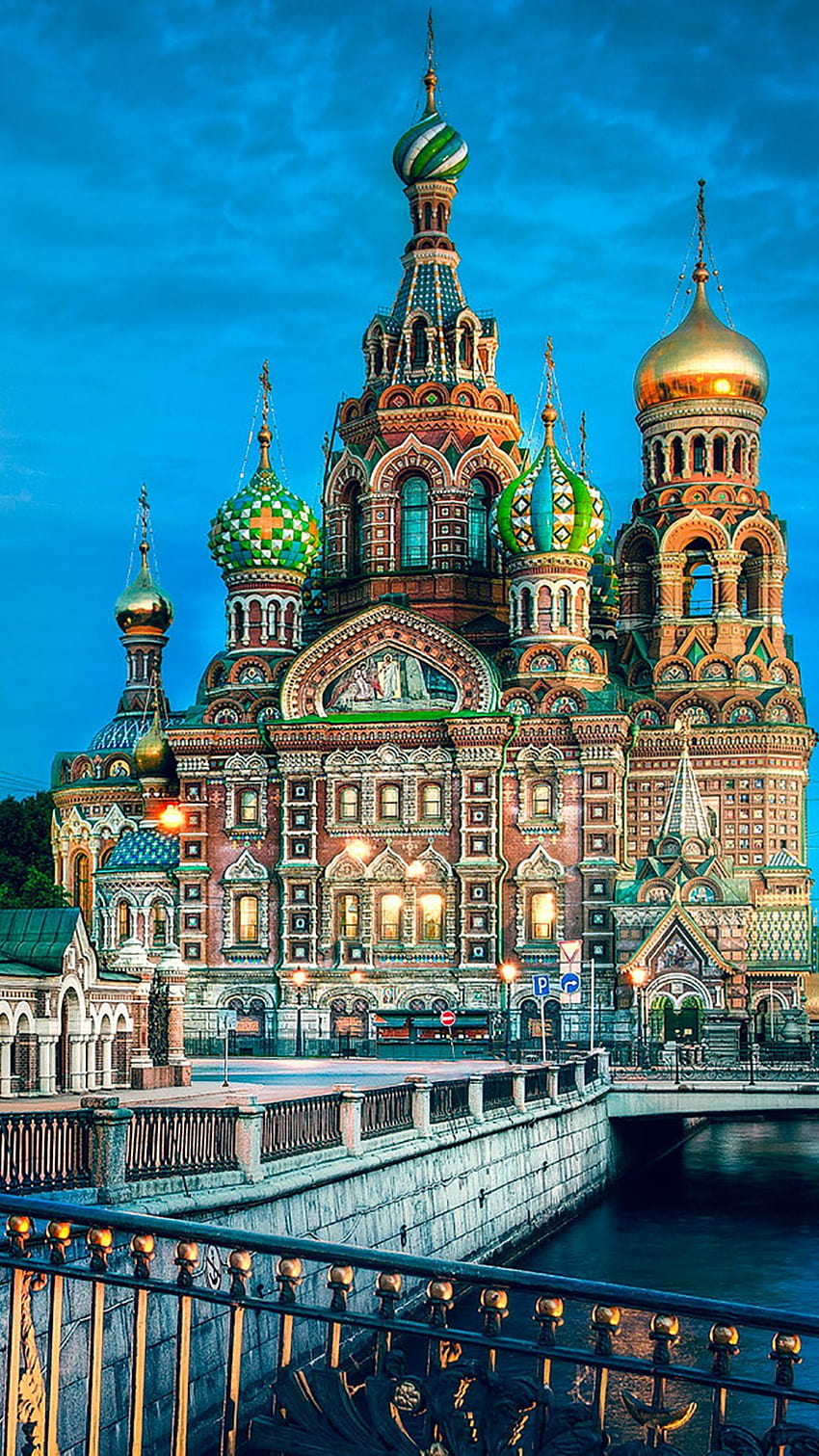 Russian Church for iPhone X, 8, 7, 6 HD phone wallpaper