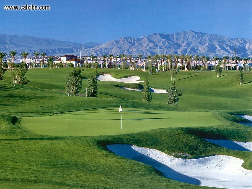 Golf Course, spring golf HD wallpaper