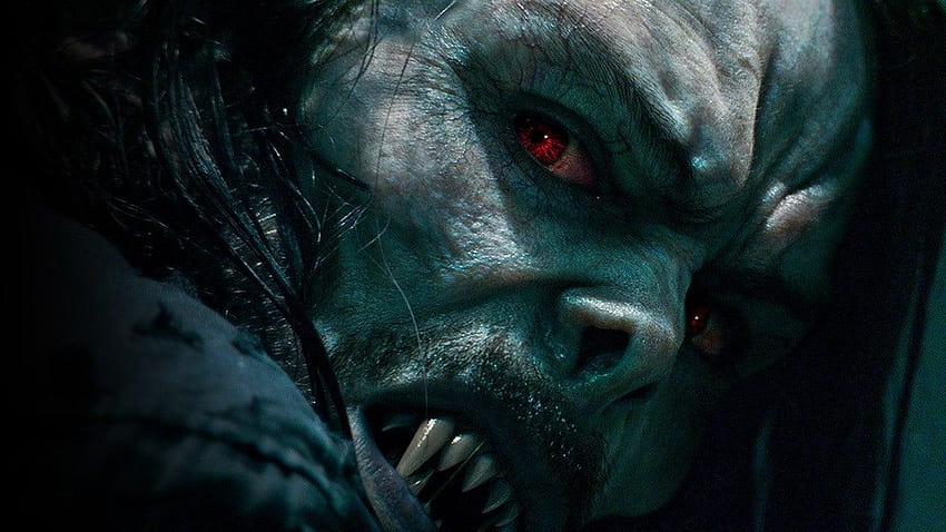 Jared Leto se transforma em um vampiro aterrorizante em novo morbius papel de parede HD
