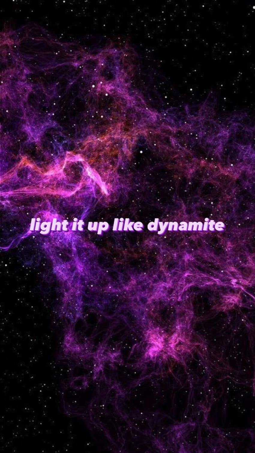 BTS Dynamite ~ light it up like dynamite {pink} HD phone wallpaper