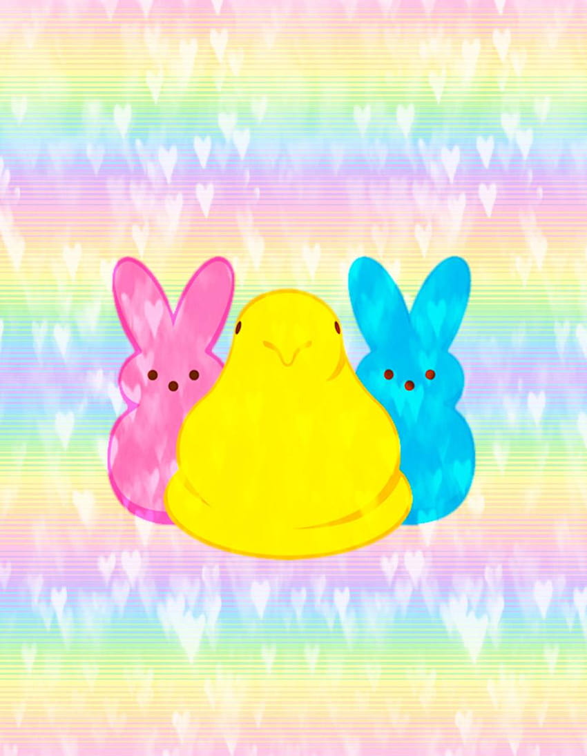 Easter Peeps by Afireinsidejello HD phone wallpaper