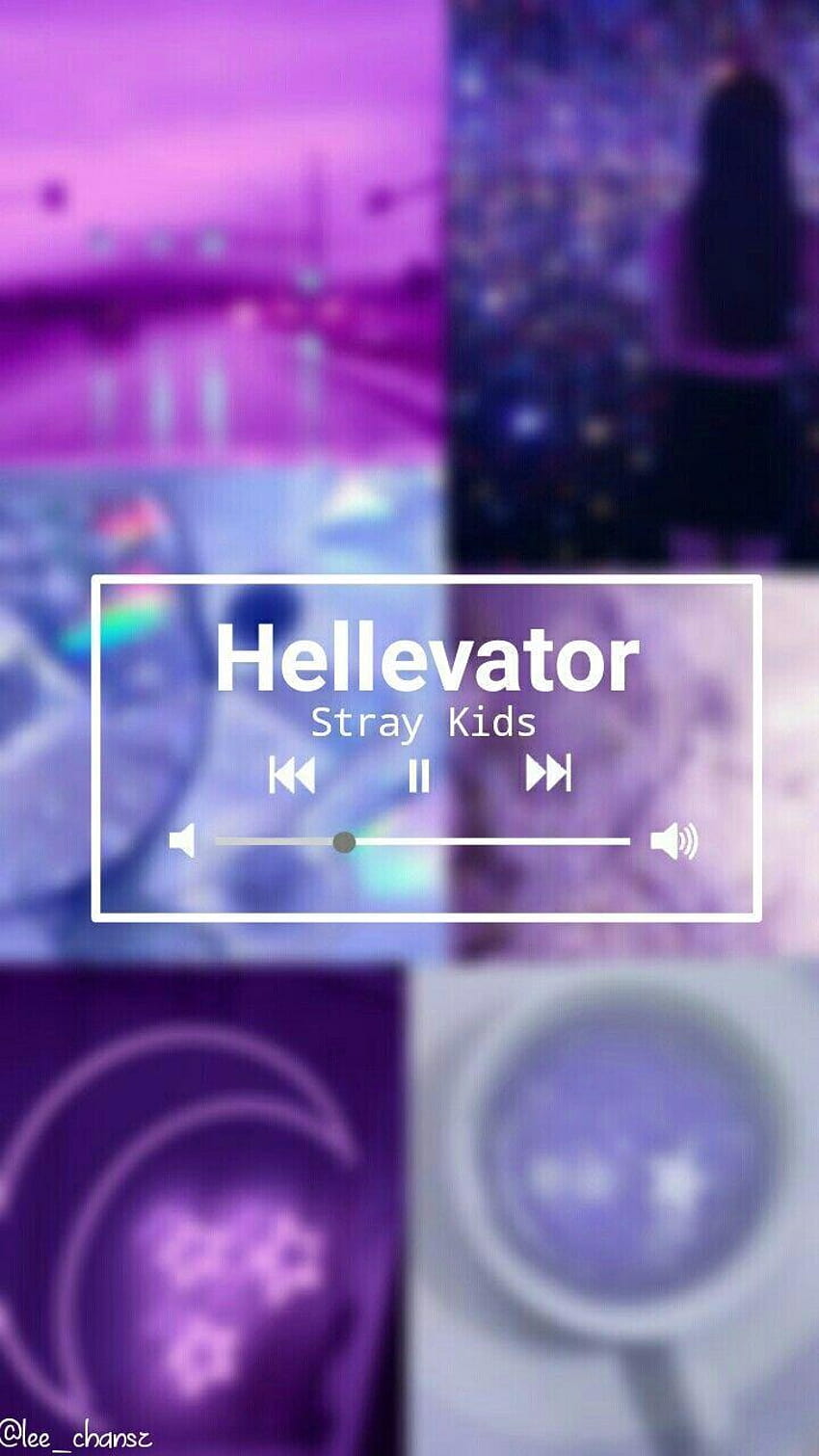 kpop straykids hellevator purple bangchan, stray kids hellevator HD phone wallpaper