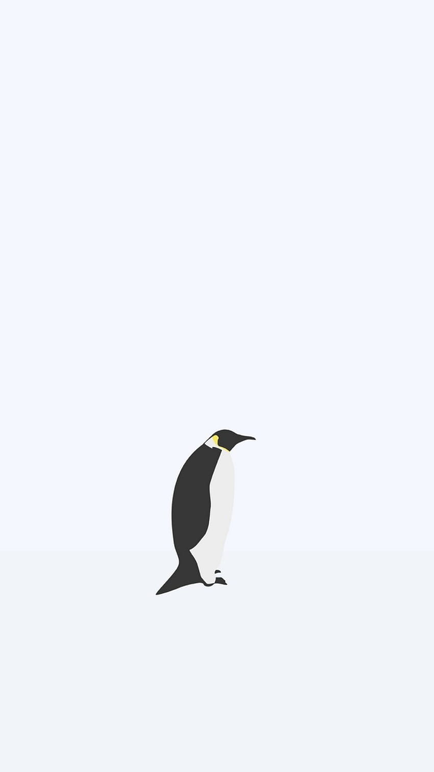 Penguin. Check out more Minimal Animals for iPhone, animals minimal HD phone wallpaper
