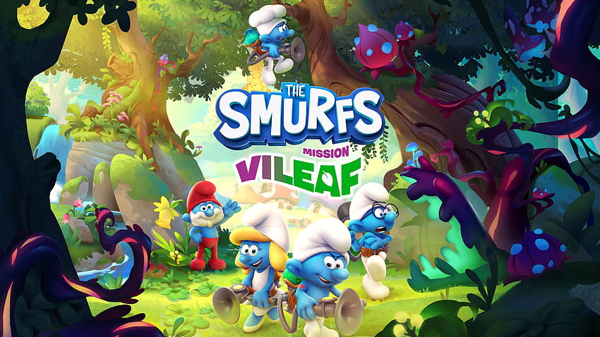 The Smurfs Mission Vileaf Coming Soon วอลล์เปเปอร์ HD