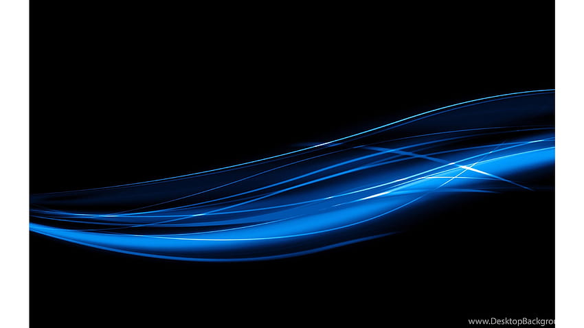 Blue Wave Abstract Backgrounds, blue black HD wallpaper | Pxfuel