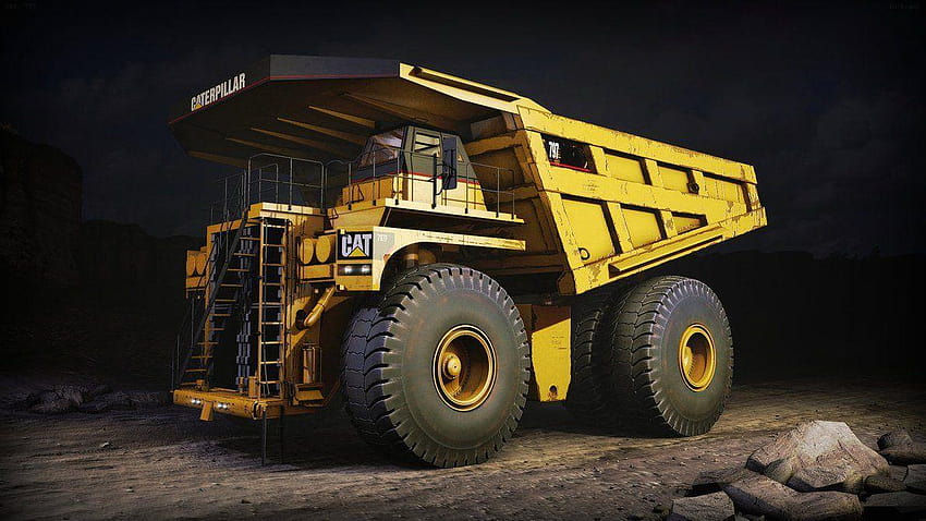 Mining Truck HD wallpaper