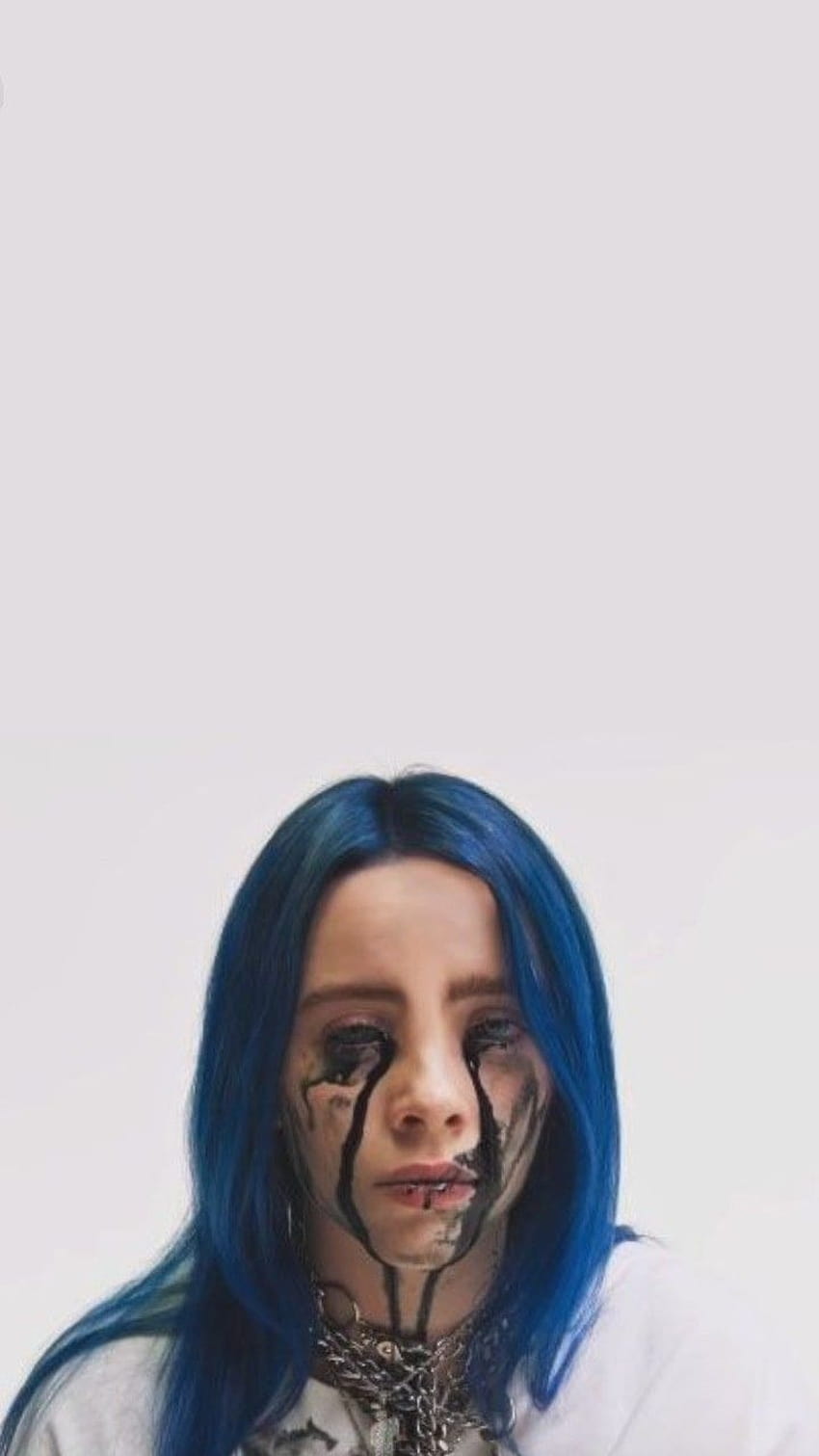 Billie Eilish iPhone, billie eilish blue hair HD phone wallpaper