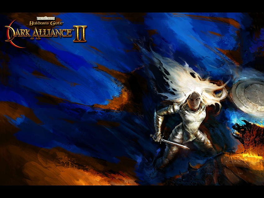 พื้นหลังของ Baldur's Gate Dark Alliance 2 วอลล์เปเปอร์ HD