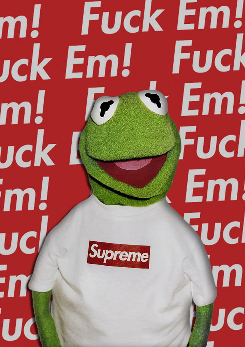 Kermit The Frog Supreme, supremo kermit fondo de pantalla del teléfono