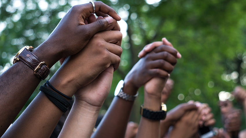 Wo Sie spenden können, um die Black Lives Matter-Bewegung zu unterstützen, Black Lives Matter Hand HD-Hintergrundbild