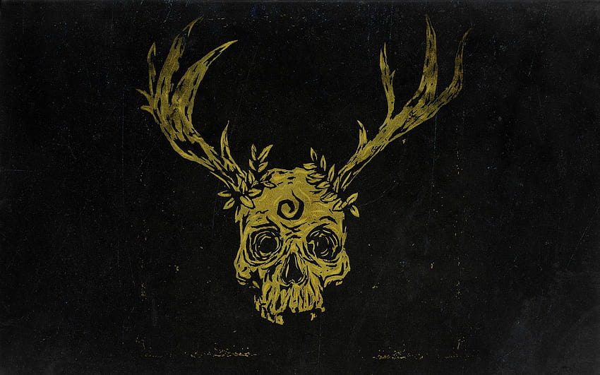 Deer Skull Backgrounds HD wallpaper