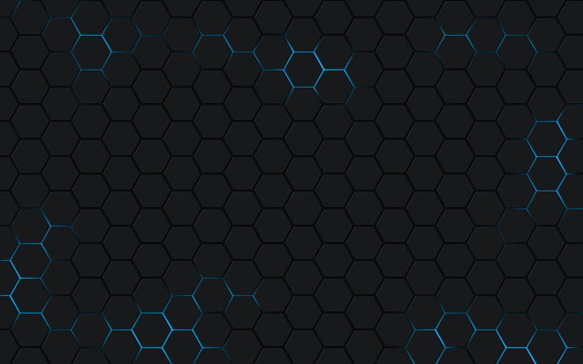 Patrón Hexagon Fondo de Pantalla, hex grid HD wallpaper