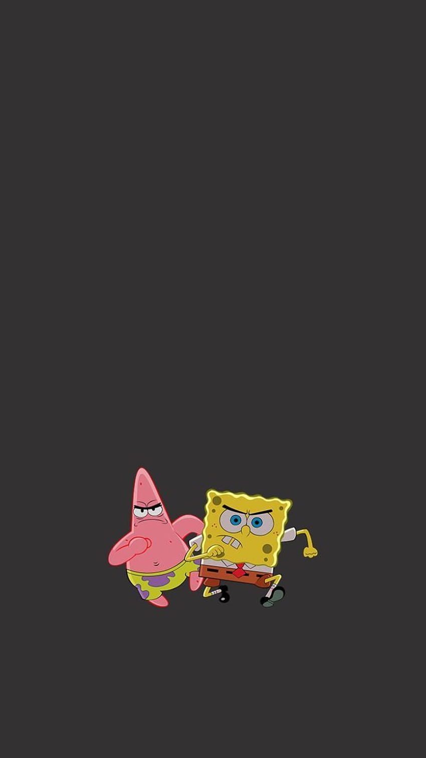Spongebob and Patrick, spongebob iphone HD phone wallpaper