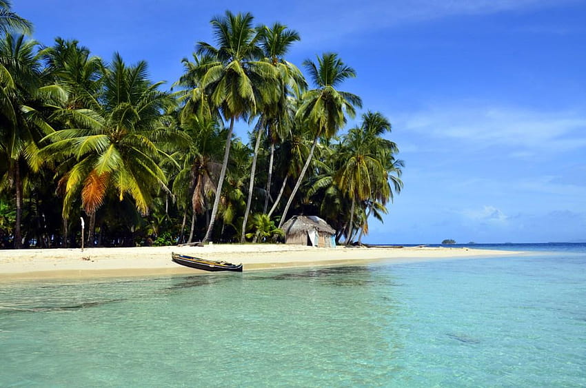 &, tropical island coast of panama HD wallpaper | Pxfuel