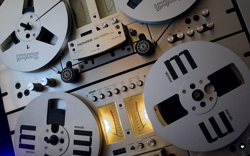 音楽業界: 失われた機会の軌跡、テープ レコーダー 高画質の壁紙