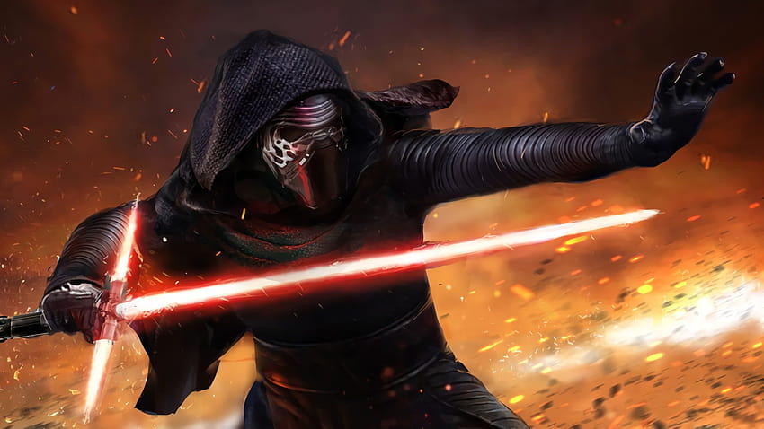 Star Wars Star Wars Episode VII: The Force Awakens Kylo Ren Lightsaber Red L… in 2020, force action lightsaber HD wallpaper