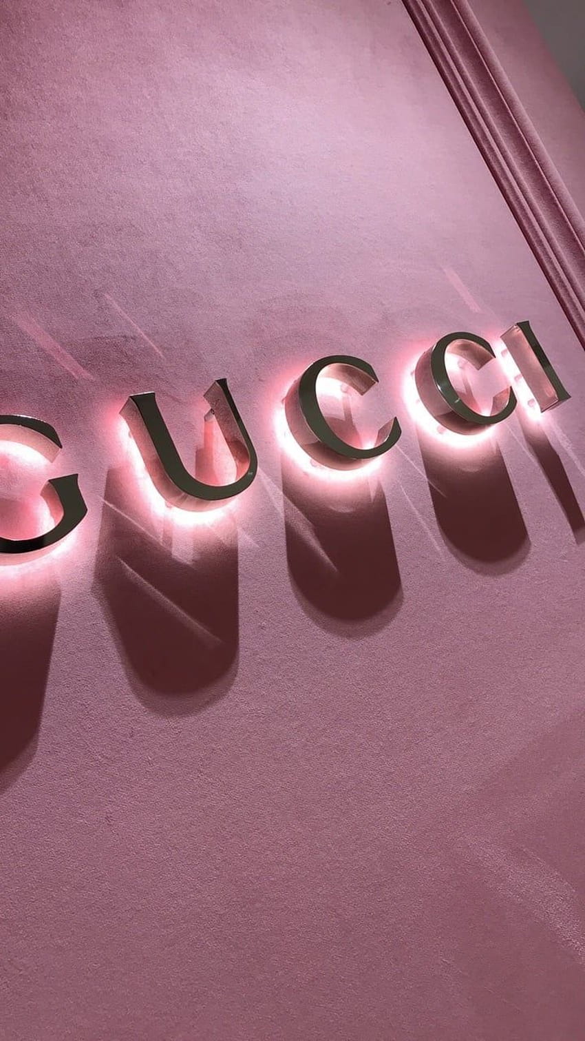 Pink Gucci Sign HD phone wallpaper | Pxfuel