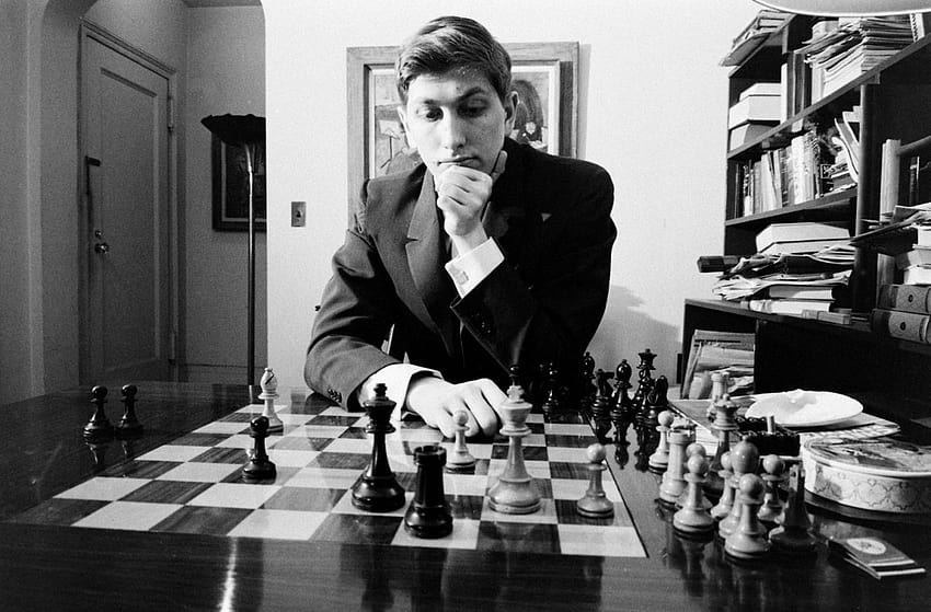 Chess Safari ประจำสัปดาห์นี้: Time Life Classic Pics เปิดตัวแล้ว Bobby Fischer วอลล์เปเปอร์ HD