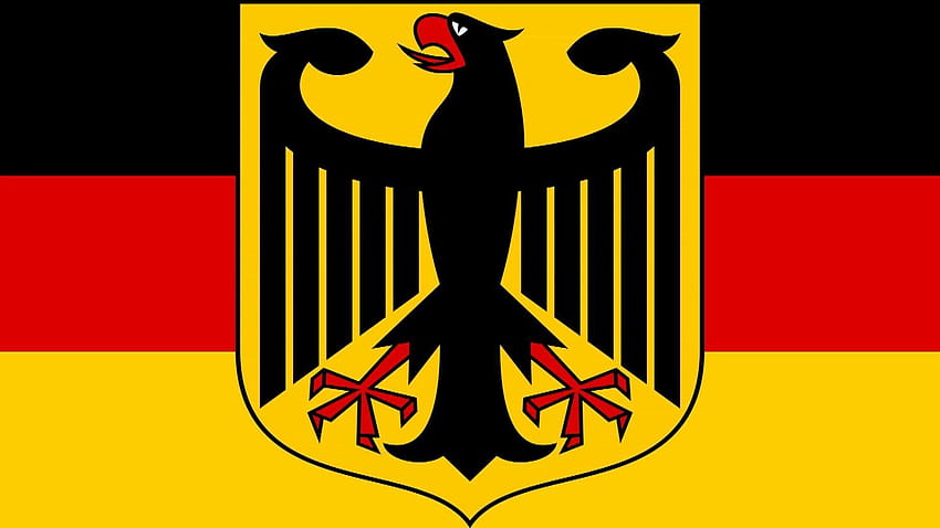 Aquila con la svastica, bandiera deutschland Sfondo HD